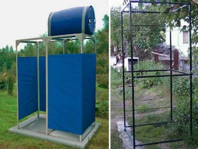 саморобний літній душ
